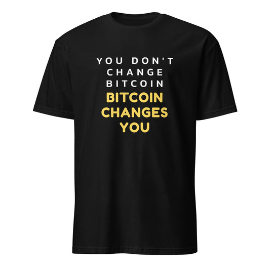 Bitcoin Changes You Tee - UTXO Dreams