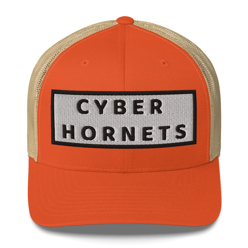 Cyber Hornets Trucker Cap - UTXO Dreams