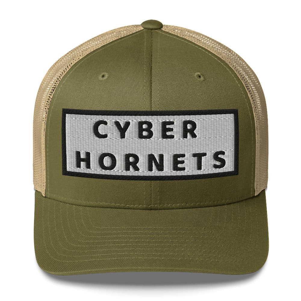 Cyber Hornets Trucker Cap - UTXO Dreams