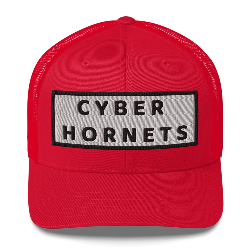 Cyber Hornets Trucker Cap - UTXO Dreams