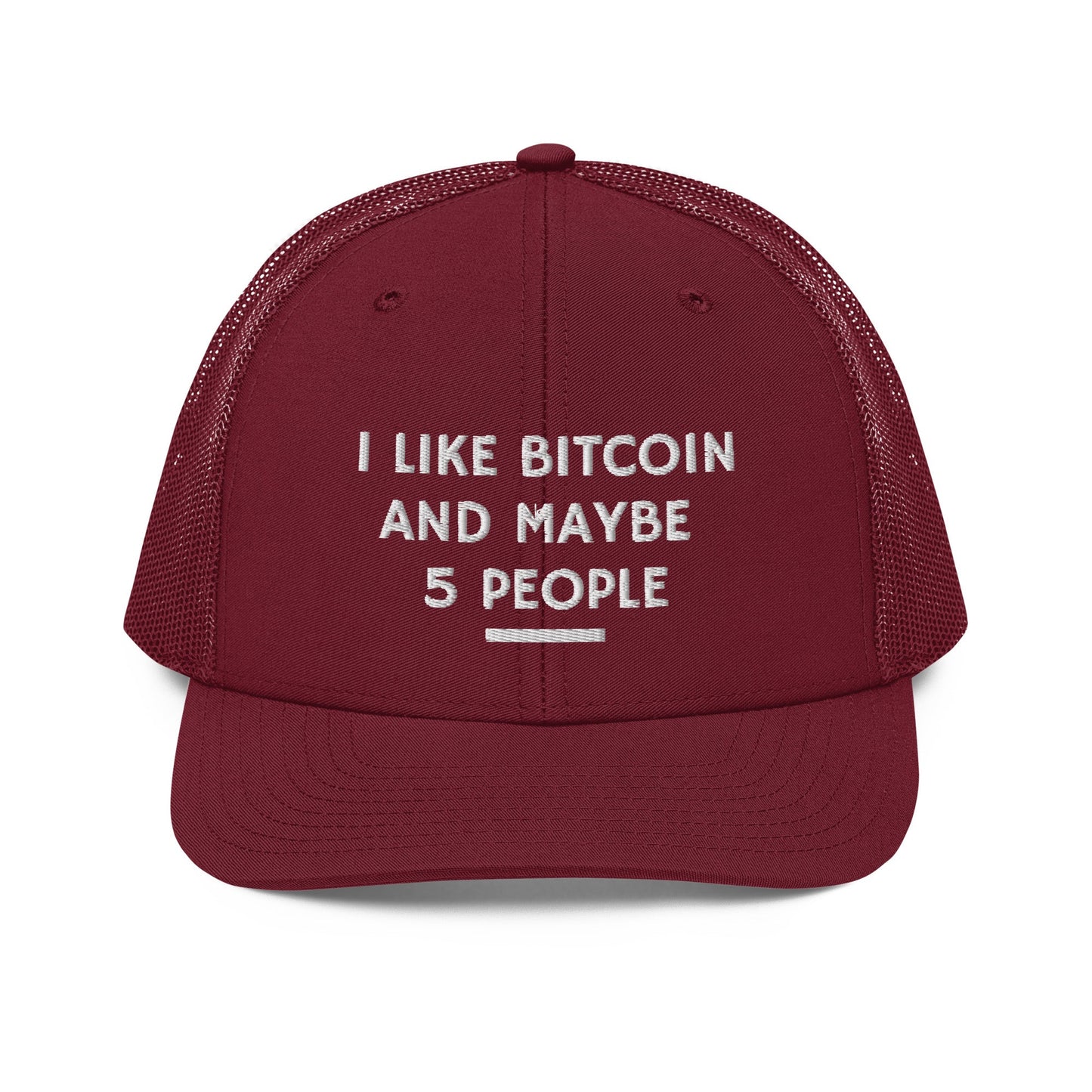 I like Bitcoin Trucker Cap - UTXO Dreams