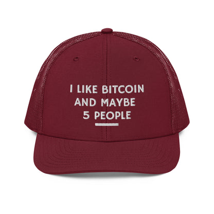 I like Bitcoin Trucker Cap - UTXO Dreams