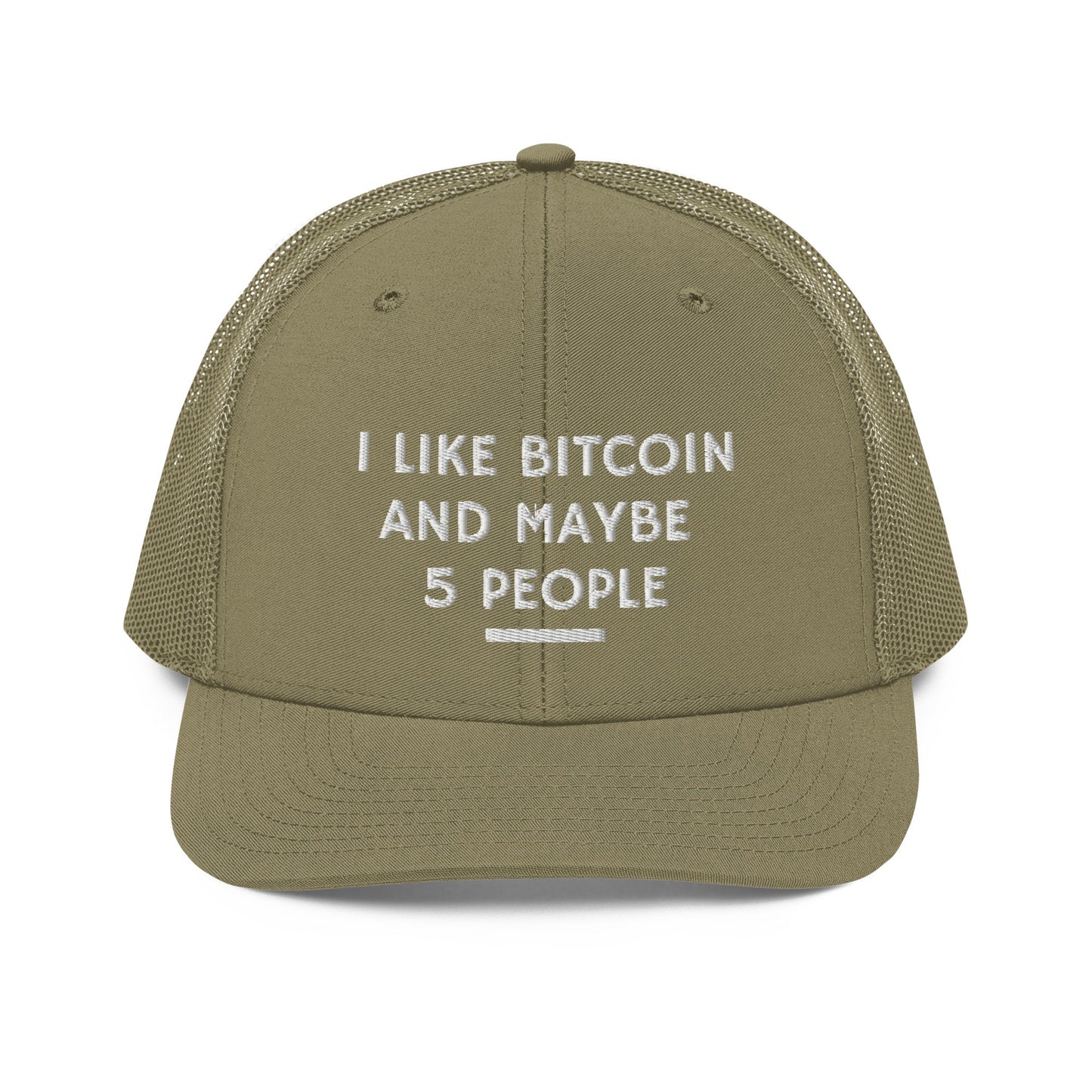 I like Bitcoin Trucker Cap - UTXO Dreams