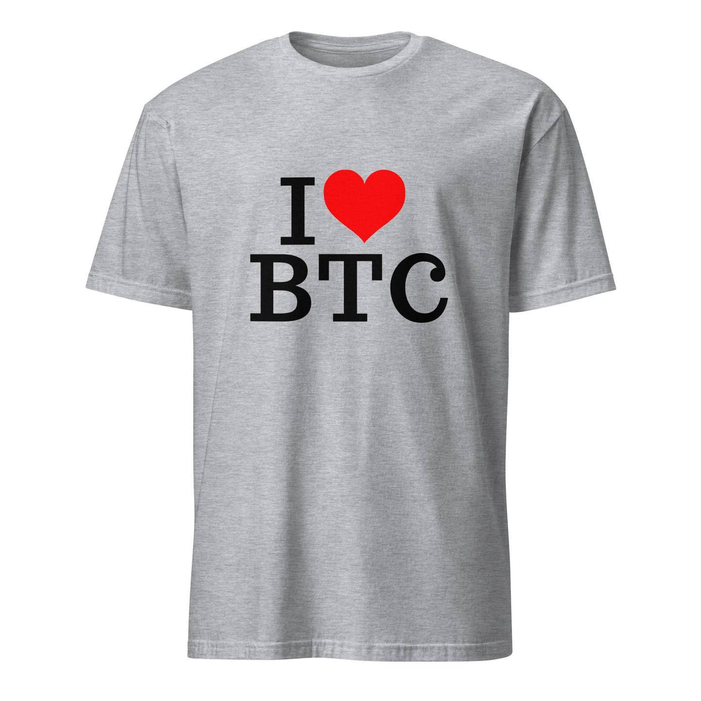 I Love BTC Unisex T - Shirt - UTXO Dreams