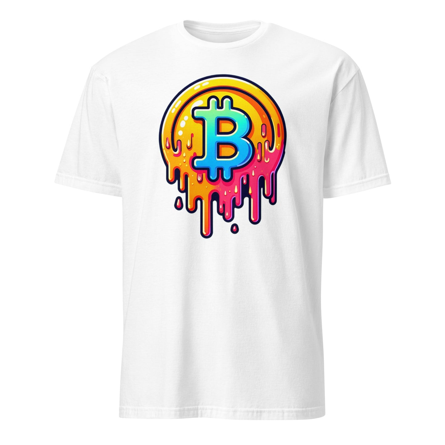 Melting Bitcoin Unisex T - Shirt - UTXO Dreams