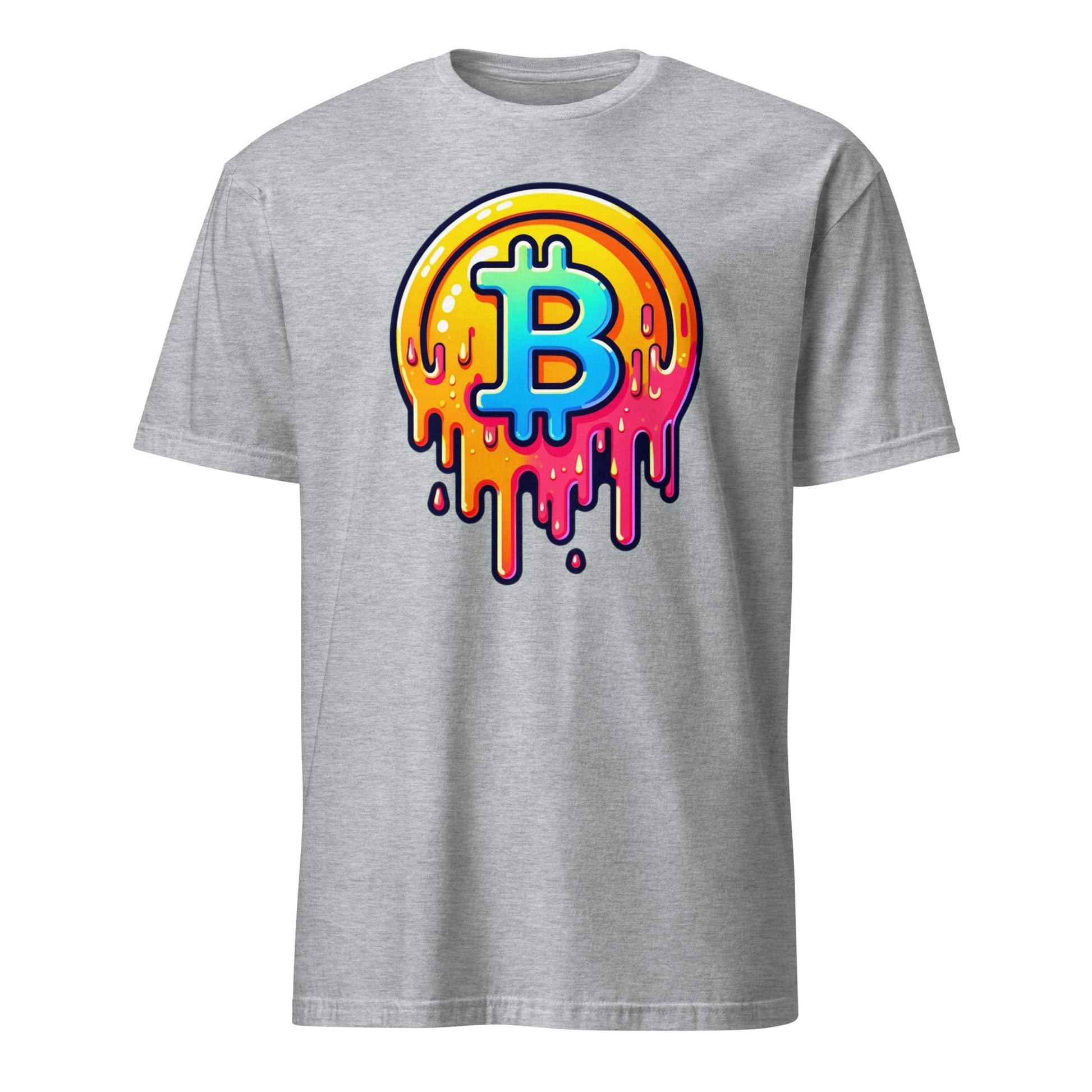 Melting Bitcoin Unisex T - Shirt - UTXO Dreams