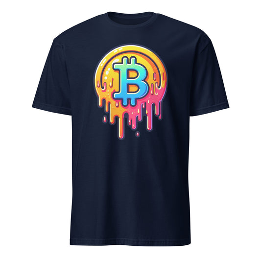 Melting Bitcoin Unisex T - Shirt - UTXO Dreams