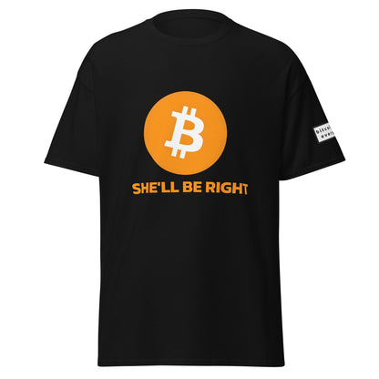 She'll Be Right Bitcoin Tee - UTXO Dreams