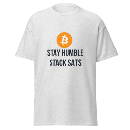 Stay Humble Stack Sats Tee - UTXO Dreams