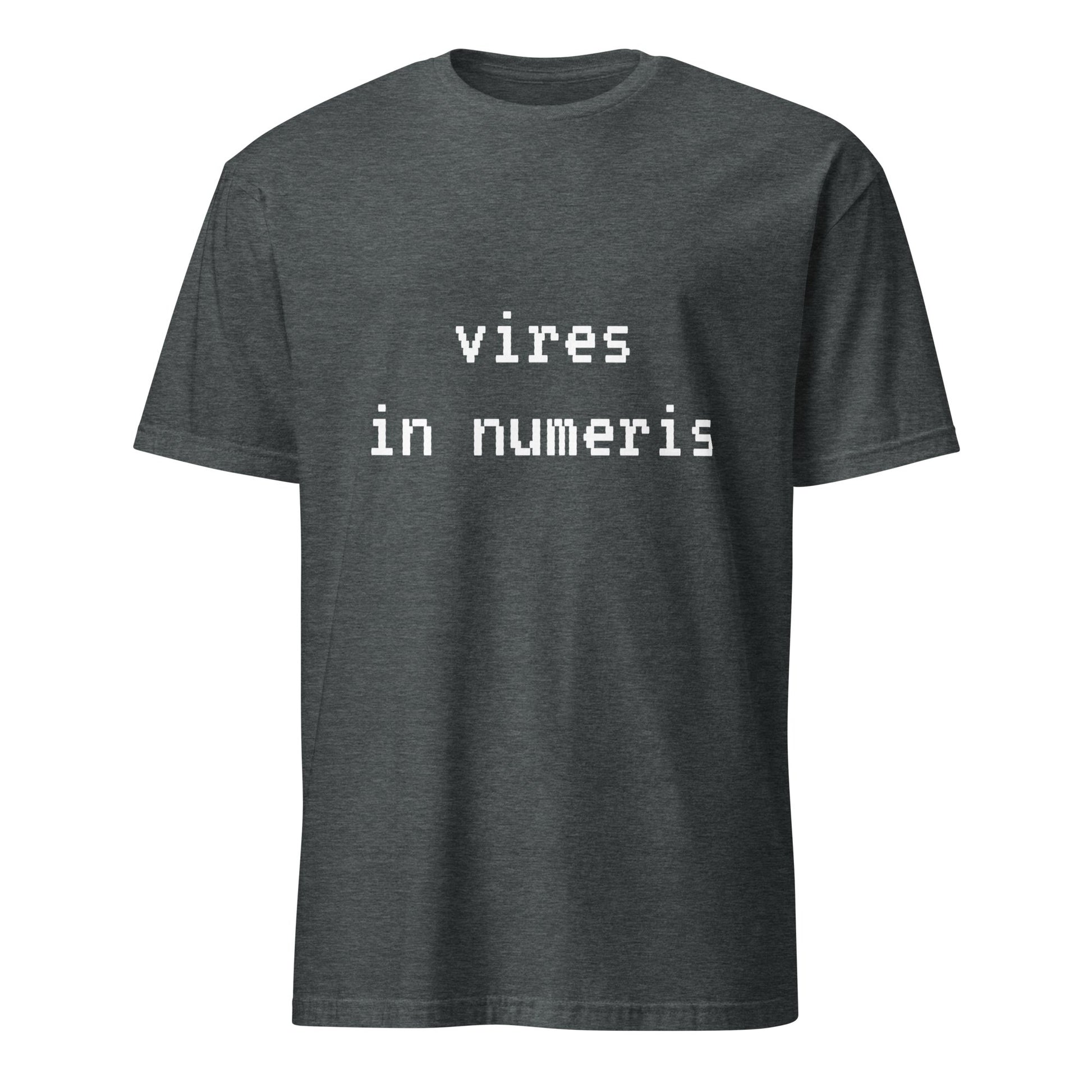 Vires in Numeris Unisex Tee - UTXO Dreams