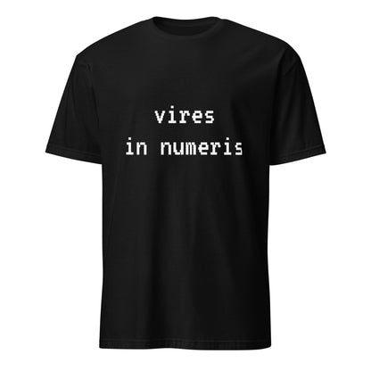 Vires in Numeris Unisex Tee - UTXO Dreams