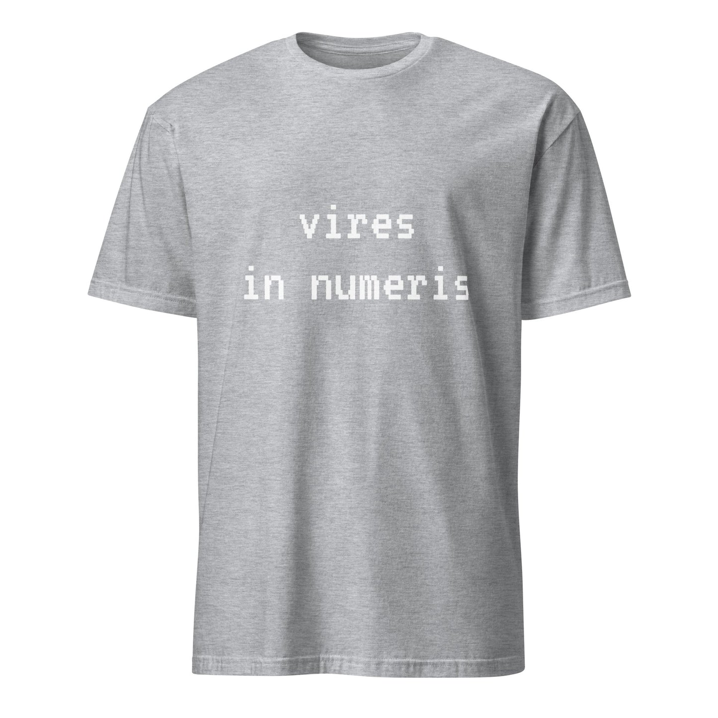 Vires in Numeris Unisex Tee - UTXO Dreams