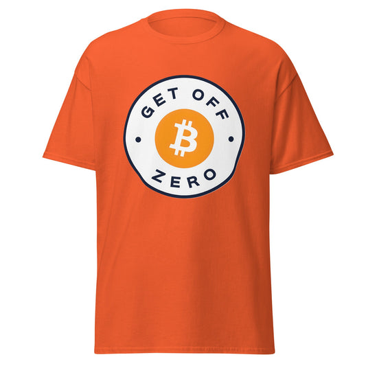 Get Off Zero Mens Tee - UTXO Dreams