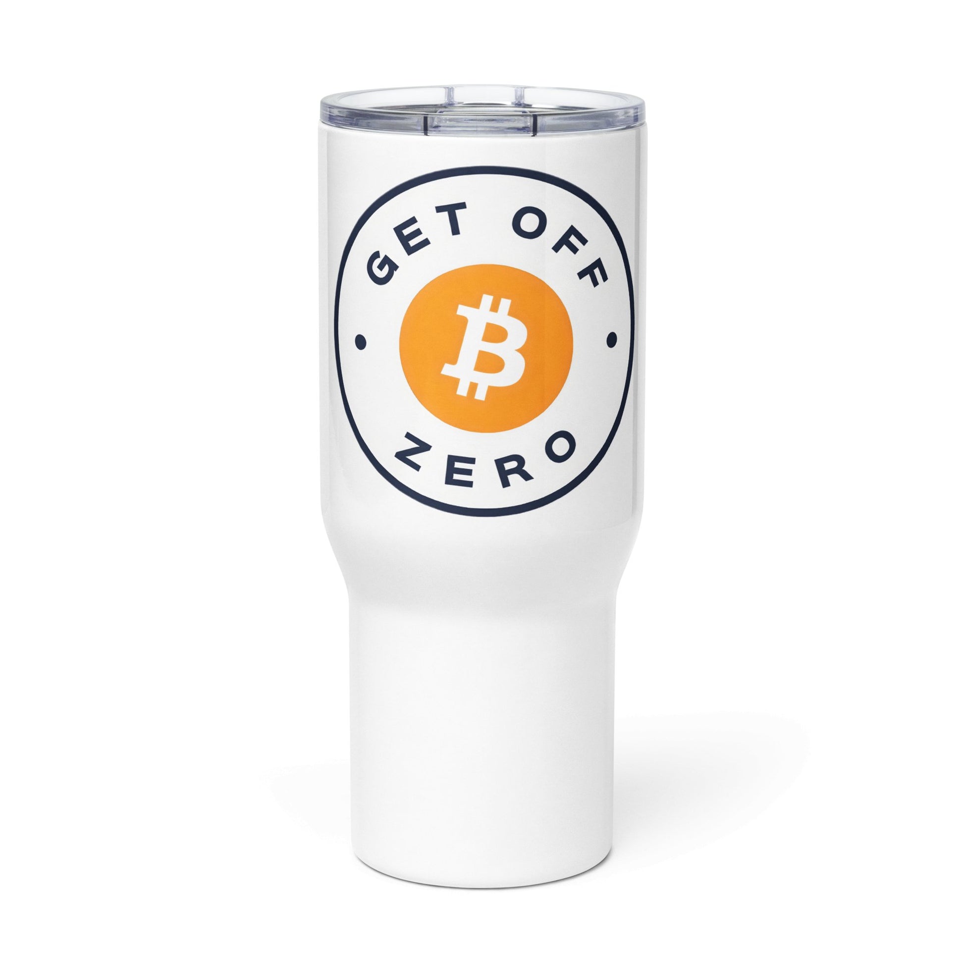 Get Off Zero Travel Mug - UTXO Dreams