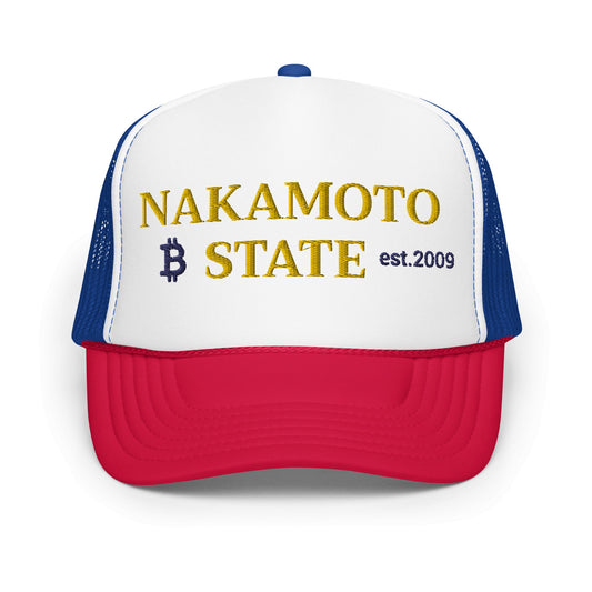 Nakamoto State Trucker Hat - UTXO Dreams