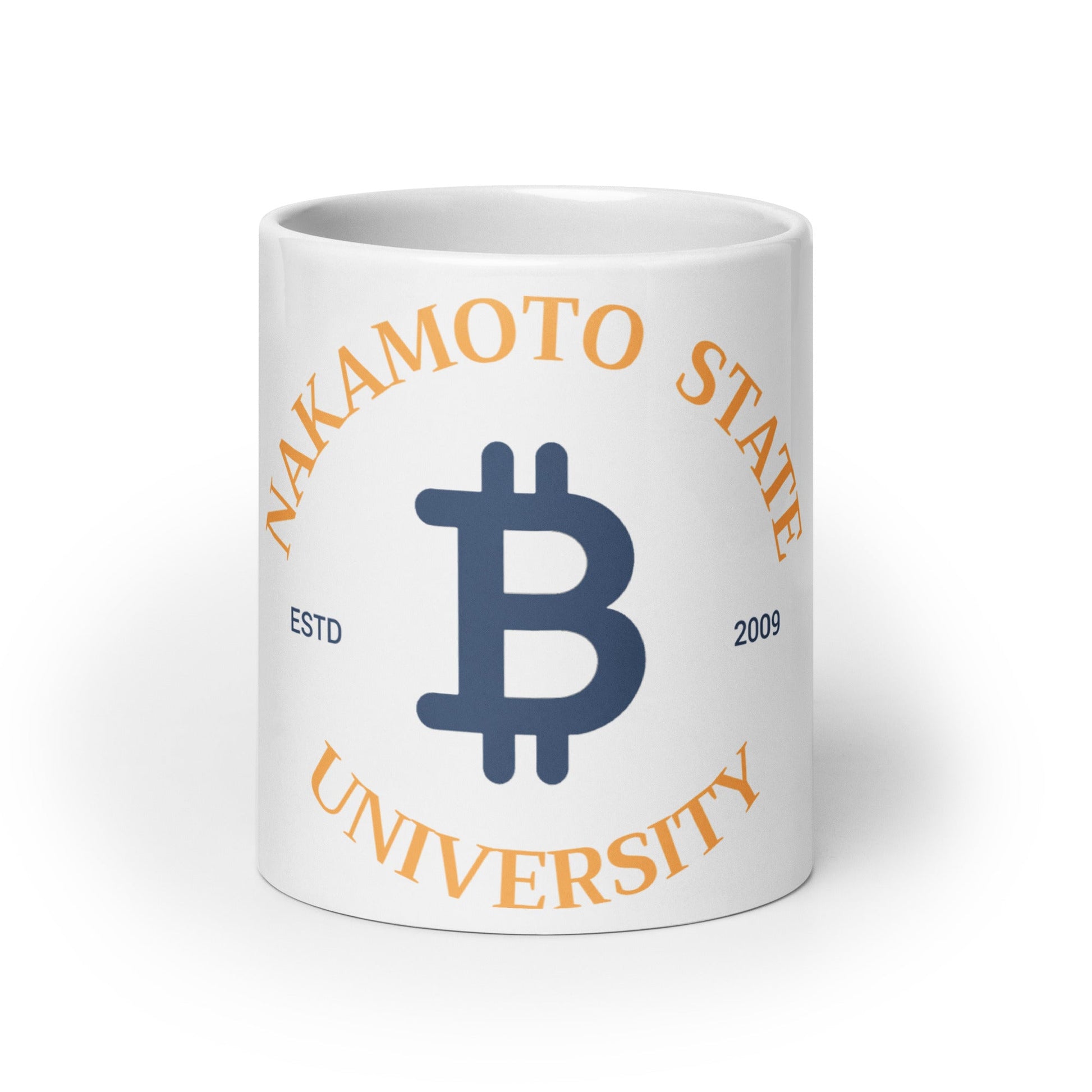 Nakamoto State University Coffee Mug - UTXO Dreams