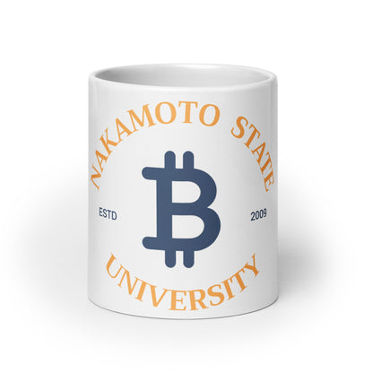 Nakamoto State University Coffee Mug - UTXO Dreams