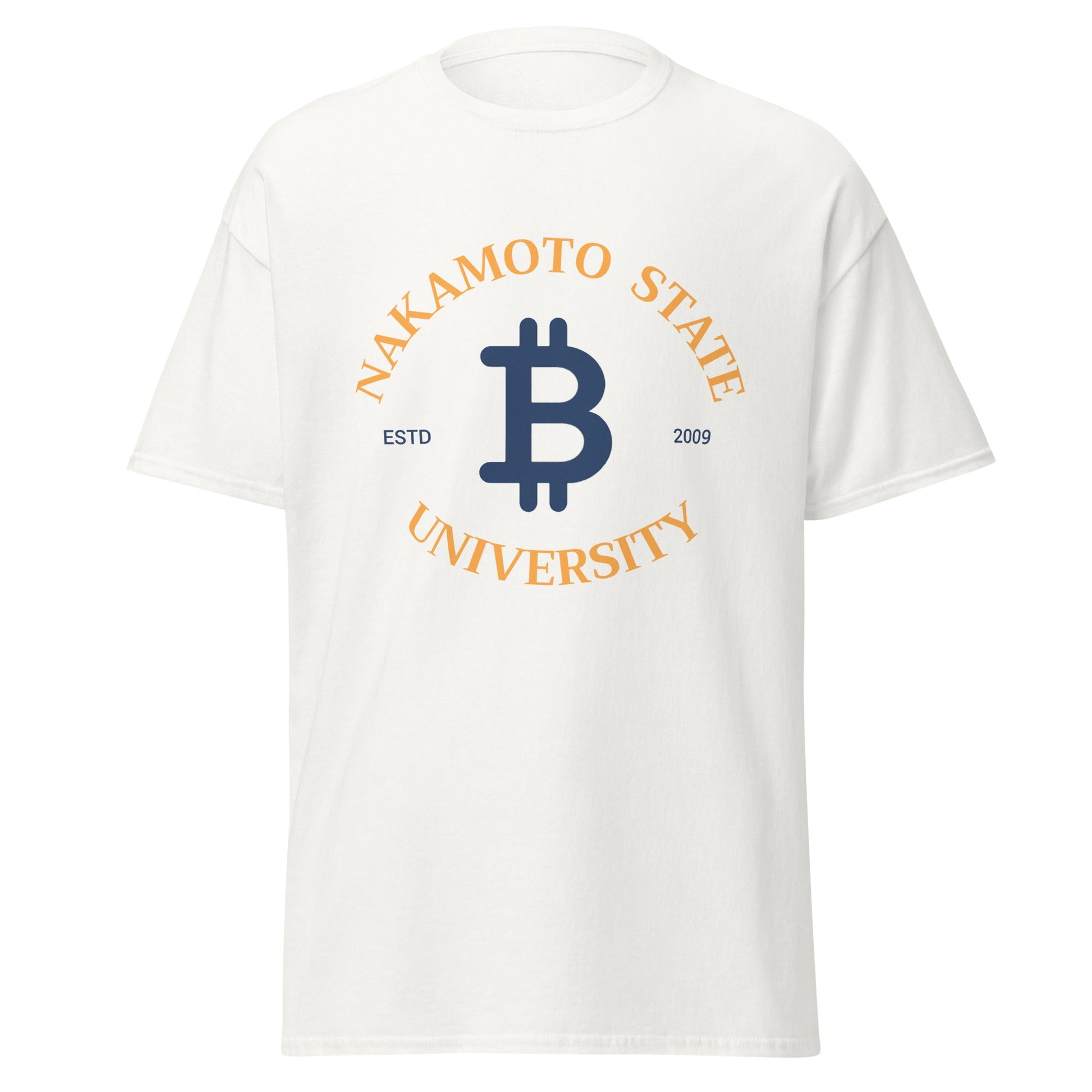 Nakamoto State University Tee - UTXO Dreams