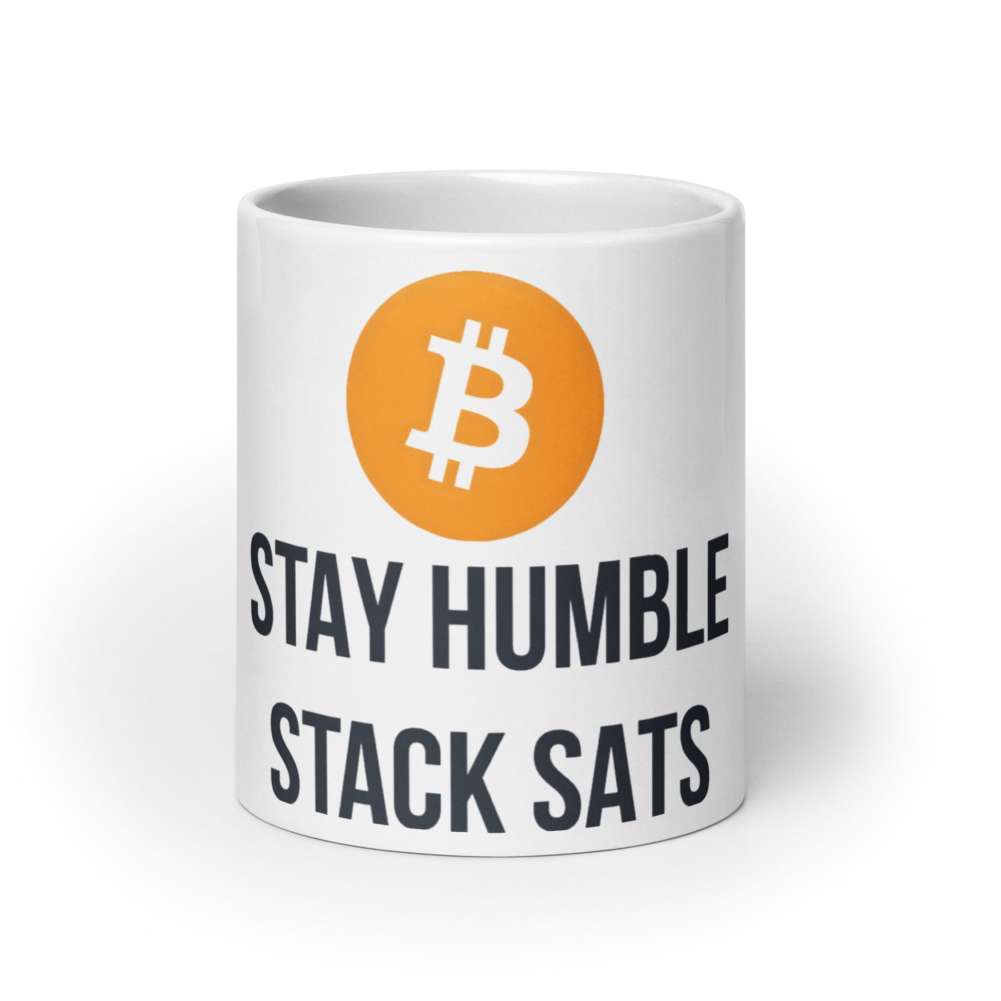 Stay Humble Stack Sats Mug - UTXO Dreams