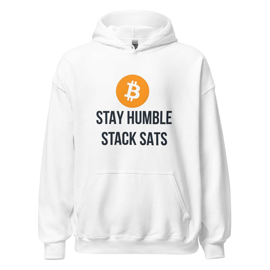 Stay Humble Unisex Hoodie - UTXO Dreams