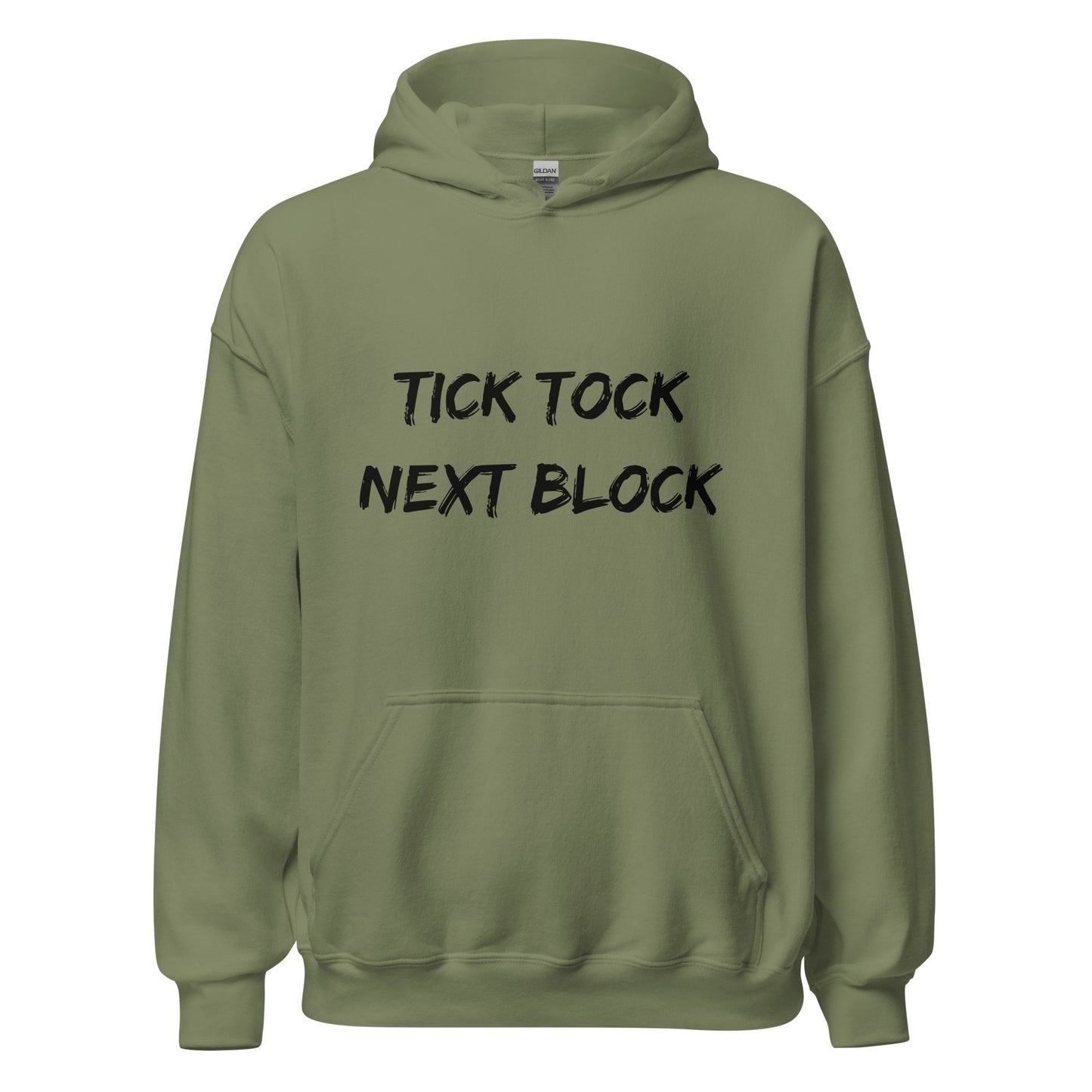 Tick Tock Unisex Hoodie - UTXO Dreams