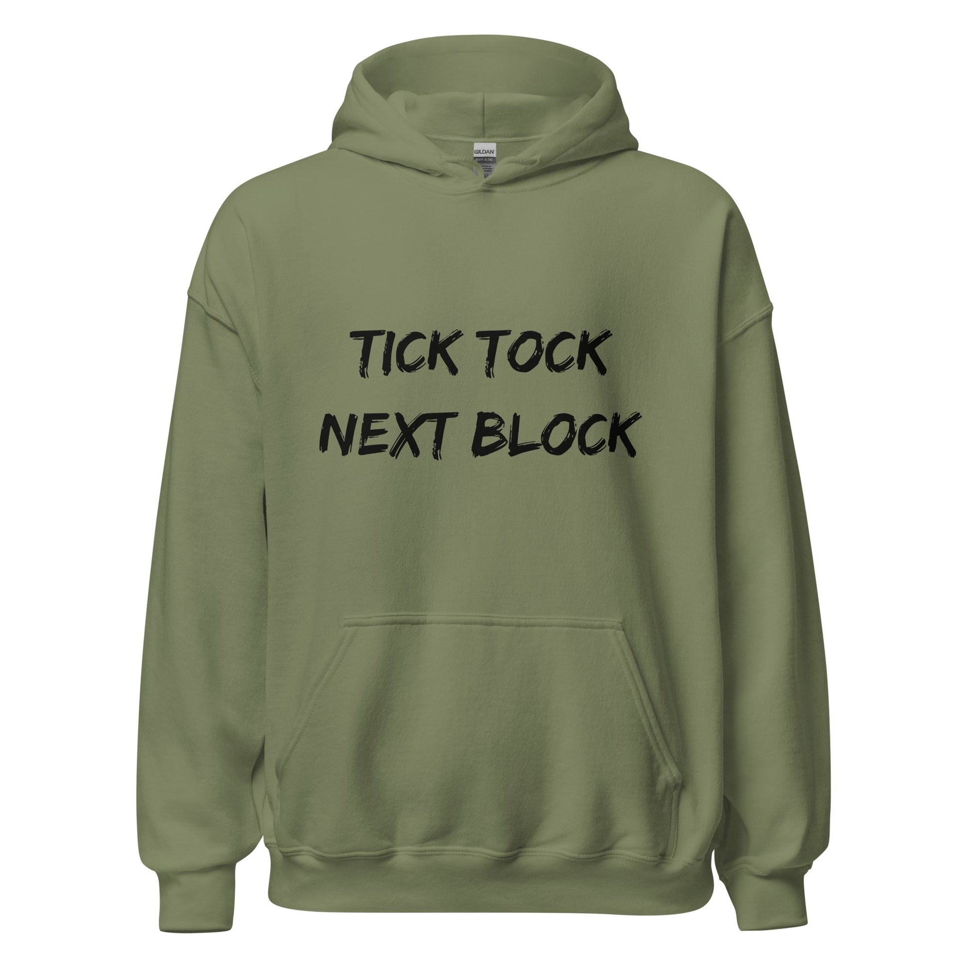 Tick Tock Unisex Hoodie - UTXO Dreams